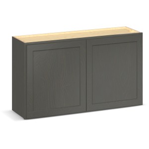 RELIABILT Parkstone II Wall Cabinet, Slate Stained, 42" W, 2 Doors, Fully Assembled - 641478 | Lowe's Pro Supply